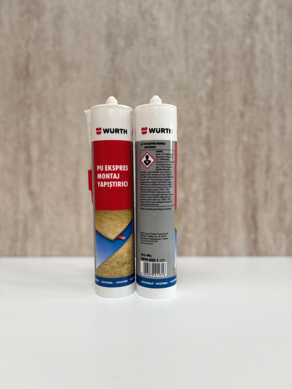 WÜRTH PU Ekspres Montaj Yapıştırıcı (1 Adet)